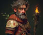 illustrate a 2d game character or 2d game character art