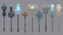 create weapon design and illustration