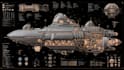design a sci fi spaceship