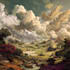 digitally paint fantasy landscape