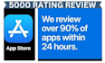 do 5000 app install, mobile app promotion, rating review