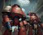 illustrate a warhammer 40k art