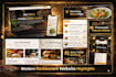 build a modern restaurant website using next js with admin panel