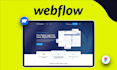 design or develop a webflow website as a certified webflow specialist