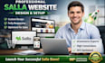 create a high converting salla online store,arabic store,islamic website