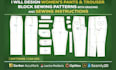 women pants, trouser block sewing patterns with grading and sewing instructions