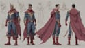 design premium superhero caricature character