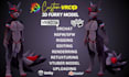 do custom 3d vrchat avatar, furry nsfw model, vtuber character rigging, animaze