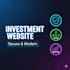 create a secure, modern investment website with referral system and admin panel
