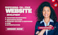 be full stack developer, front end web developer, custom website development
