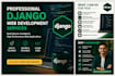 build secure and scalable web applications using django
