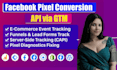 setup tiktok pixel pinterest tag snapchat conversion api server side tracking