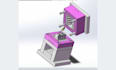 do plastic injection mold design, with 3d cad dfm, and mold flow analysis