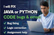 write simple java programs and fix basic java bugs