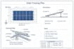 draw solar panel layout plan