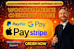 integrate stripe, paypal, apple pay,  google pay, for woocommerce checkout