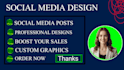 design professional social media posts