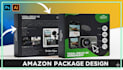 design amazon box packaging and product packaging box design