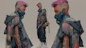 make cyberpunk character art