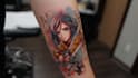 make anime tattoo design