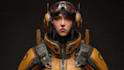 sci fi character illustration or sci fi character