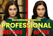 enhance, edit, retouch, photoshop your  pictures quickly
