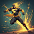 create superhero cartoon character comic book