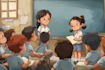 do childrens book illustrations format and world wide