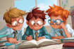 illustrate childrens book with my style