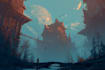 create fantasy and scifi game concept art