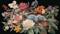 draw an animal and botanical illustration