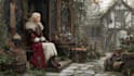 make illustration in fantasy and medieval style