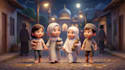 create ai video animation for kids and islamic story