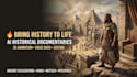 cinematic ai historical documentary videos in 3d