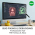 fix bugs and debug your python, javascript, react, or node js code fast