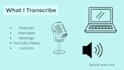 transcripciones y edición de textos