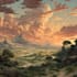 do fantasy background and landscape