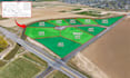 create real estate subdivision layouts, plans, and maps on drone images