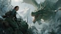 create fantasy game key art and illustrated covers