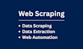 do web scraping, website scraping, and python web scraper