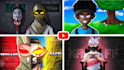 draw cartoon thumbnails in a different style
