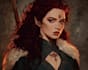 create epic fantasy fighter character illustrations