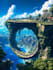do fantasy background and landscape