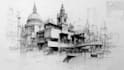 hand draw architecture and urban design sketches