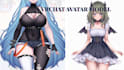 create 3d avatar anime 3d vtuber model using vroid, vrchat avatar commission