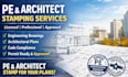 pe stamp licensed engineering architect stamp