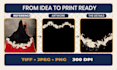 design print ready placement prints for tops abayas and garments