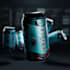 design a premium energy drink can and beverage label for your brand