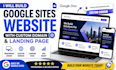 do custom website google sites responsive business website landing page design