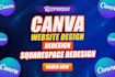 canva website ugc portfolio squarespace website redesign ugc portfolio website